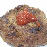 新玉ネギのプチハンバーグ