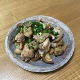 鶏もも肉のユズコショウ炒め