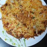 モヤシのピリ辛チヂミ