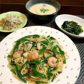 シーフードミックスで手軽に！海鮮焼きそば