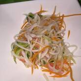 大根のせん切りサラダ