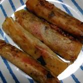 たっぷりキャベツの春巻き