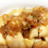 揚げ鶏のたっぷりネギダレがけ（油淋鶏風）