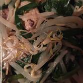 モヤシの炒め物