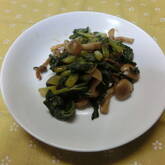 カブの葉オイスター炒め