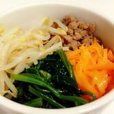 ひき肉で簡単！あっさり塩そぼろビビンバ