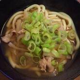 ポークネギうどん