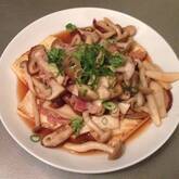 豆腐ステーキ・キノコソース