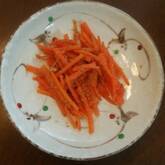 ニンジンのゴマ和え