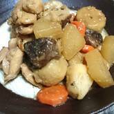 鶏肉と里芋の炒め煮