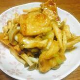 油揚げのみそ炒め