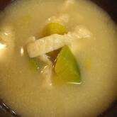 カボチャのみそ汁