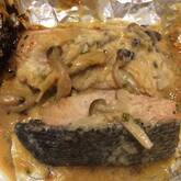 鮭のネギみそホイル焼き