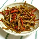 きんぴらゴボウ