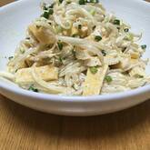 モヤシと油揚げのユズサラダ