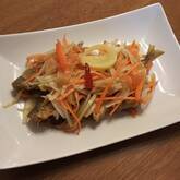 丸ごと美味しく！あじの南蛮漬け 野菜たっぷり絶品レシピ