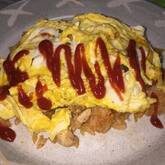 チキンライス・オムのっけ