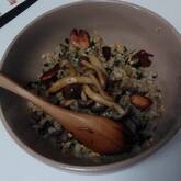 ガーリックキノコチャーハン