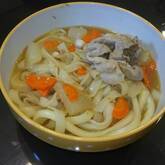 体の芯から温まる！みそ煮込みうどん
