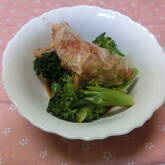 ブロッコリーのからし和え