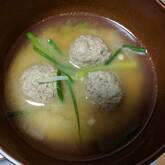 イワシのつみれ汁