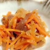 大根とニンジンの炒め煮