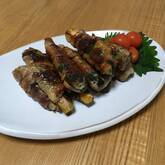 甘辛！トロっとナスと大葉の豚肉巻き