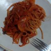 懐かしいナポリタンパスタ