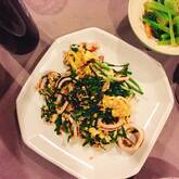 しっかり味でご飯がすすむ！ぷりぷりエビのニラ玉