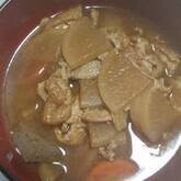 具だくさんの豚汁