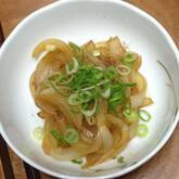 レンジ蒸し玉ネギ
