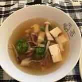 キノコのスープ