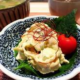 サキイカとキュウリのチーズ和え