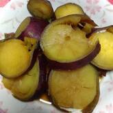 サツマイモの田舎煮