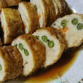 油揚げで簡単 鶏ひき肉ロール煮 手頃食材でメインに by中島 和代さん