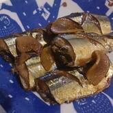 サンマの黒酢煮