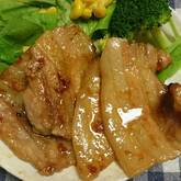 豚肉のオニオンジンジャー焼き