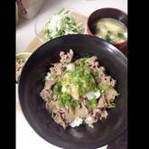 さっぱり！おろしポン酢牛丼