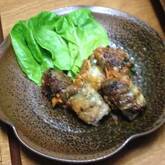 シイタケキムチの豚肉巻き