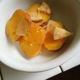 サツマイモのレモン煮
