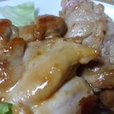 チキンのジンジャー照り焼き