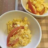 トマトと卵のショウガ炒め