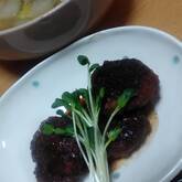 レンコン入りハンバーグ