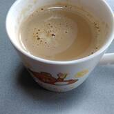 ブランデー入りカフェオレ