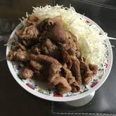 豚とアスパラの生姜焼き