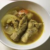 手羽元とゴロゴロ野菜のカレースープ煮