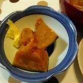 蒸しカボチャのカレーマヨ