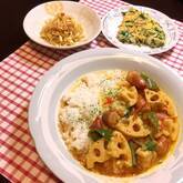 ソーセージのスープカレー