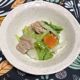 白菜と豚バラ肉の蒸し煮