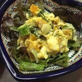 カボチャのマスタードサラダ